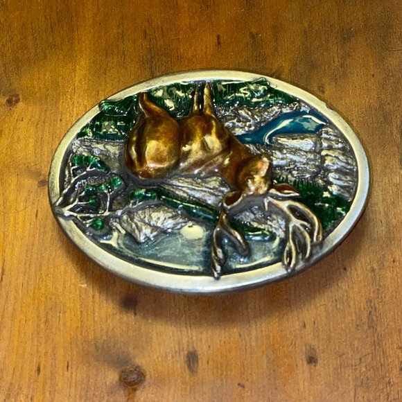 Bergamot Brass Works Vintage Belt Buckle - Picture 3 of 11